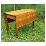 Cherry drop leaf table