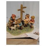 MJ Hummel - farm yard feeding with original box