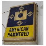 American hammered clock damaged