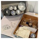 Large lot Swarovski & other crystal (not perfect)