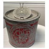 Old Pal minnow bucket