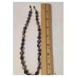 millefiori glass necklace
