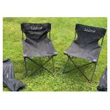 2 L.L. Bean lawn chair with bags - some rust