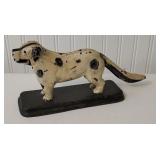Cast iron dog nutcracker