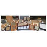 Box lot of picture frames