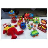 Clear tub lot kids toys