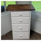 4 drawer with bread board top