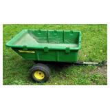 John Deere lawn cart.