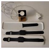 2 Apple watches w/charger - All electronics as is