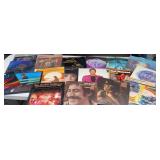 Box lot vinyl records- mostly pop and rock music