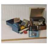 Brownie movie projector and Euming camera