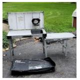 Coleman exponent portable table.
