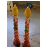 2 candle blow molds