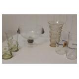 Vintage Gaffer glasses & Corning Museum made