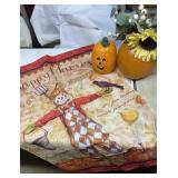 3 piece fall - Flag, Pumpkin and pumpkin floral