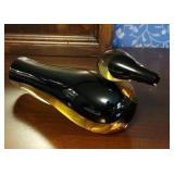Iittala art glass duck