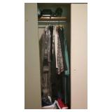 Contents of closet back bedroom