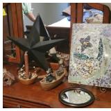 Box -barnstar, moose, birdhouse, etc
