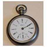 American Waltham pocket watch - missing the glass