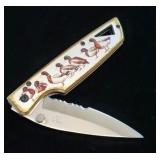 Buck limited edition mallard duck knife