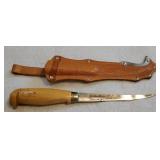 Finland fishing/hunting knife with sheath