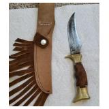 German knife with sheath