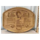 Grandmas original turkey carving board