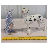 2 small Lenox(?) - Dalmatian and Kangaroo