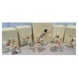 Lenox Snow White and 6 dwarves with their