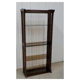 Wood and glass shelf (GREAT shop display)