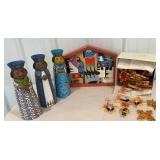 Box lot - Swedish wooden Christmas ornaments, 3