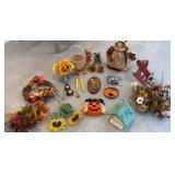 2 box lot fall decor