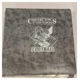 Gray Football album full of cards