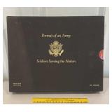 2 hardcover Army books with jacket