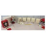 Box lot misc Lenox - ornaments, nativity, Disney,