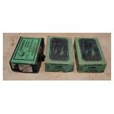 3 boxes of bullets 6mm and 30cal 2.6 pounds