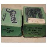 2 boxes 30cal 30-30 bullets 3.9pounds