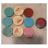10 partial tins of primers