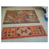 Tapestry wall hanging and table runner