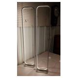 2 Ultra modern LED lights dimmable