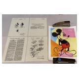 Box lot - copy of original Mickey Mouse patent