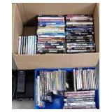 About 60dvds and Sony DVD player