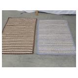 2 country rugs 29"x 50"