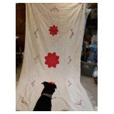 Box misc linens, tablecloth