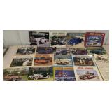 Box lot of antique automobile books