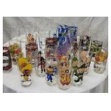 Collector cups, Elmer fud, porky pig, speedy