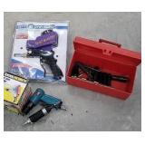 Small sand blaster, air nailer, air hammer, etc