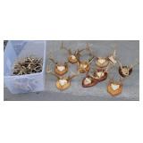 Tote lot of antlers.