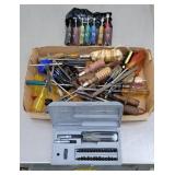 Screw drivers, but drivers, etc.