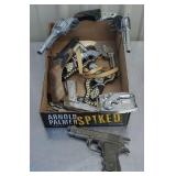 Box of toy guns